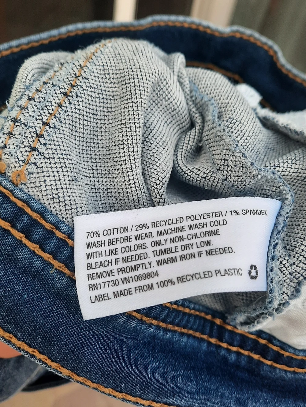 Cat & Jack Girl's Denim Button Up Jacket With Pockets Children's Size 4T Blue - Picture 6 of 6